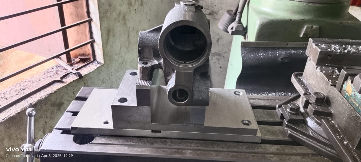 4 way Boring M/C Fixture